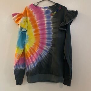 Lola + The Boys Rainbow Tie-Dye Kids Set New without Tags Size 8